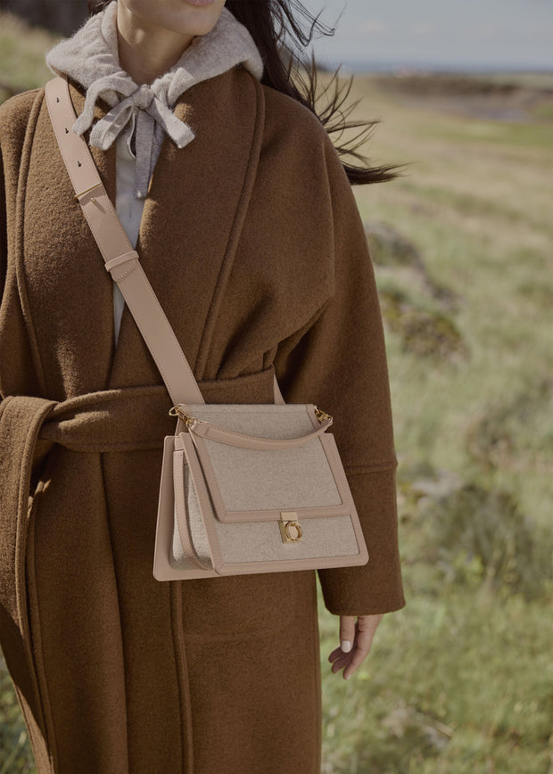 Numéro Sept - Tissé Duo Taupe