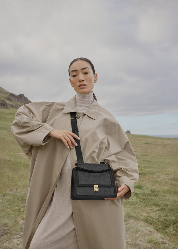 Numéro Sept - Tissé Duo Noir