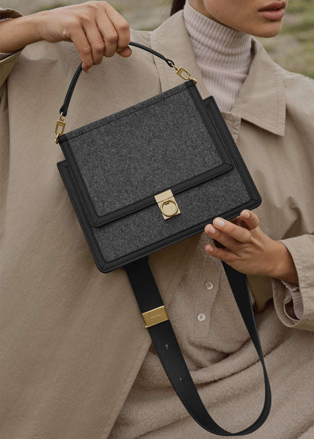 Numéro Sept - Tissé Duo Noir