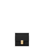 Portefeuille Numéro Sept - Noir Grainé